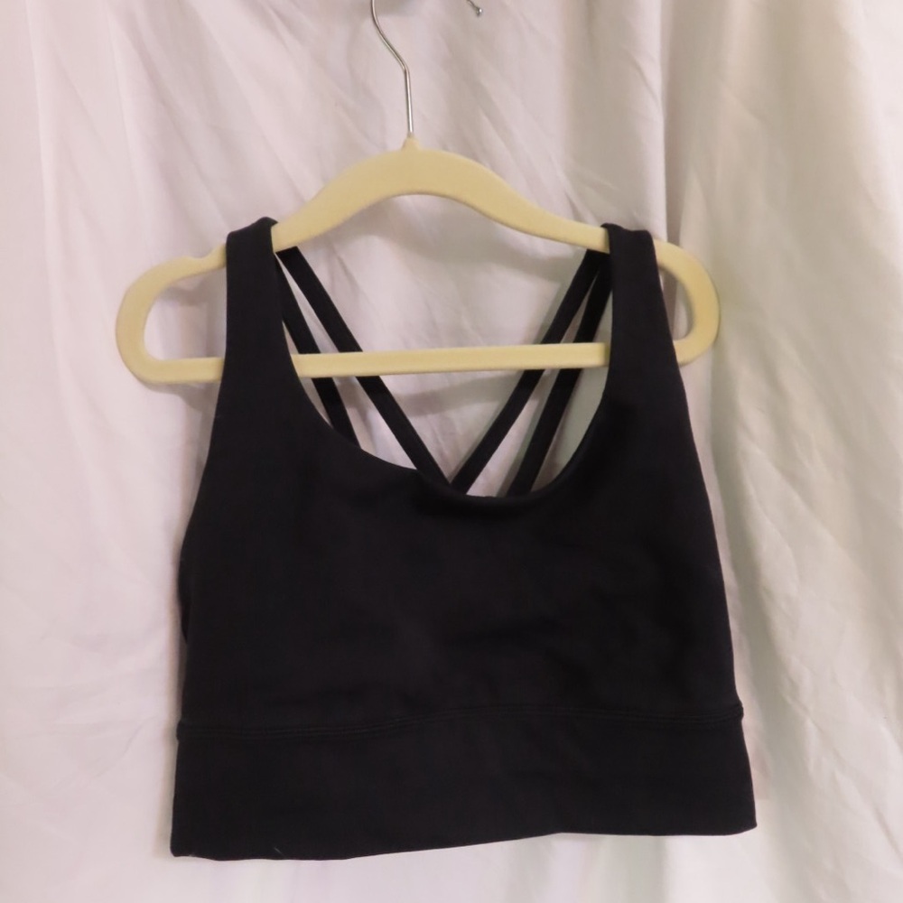 Lululemon Energy Longline Bra - Black - Size 2